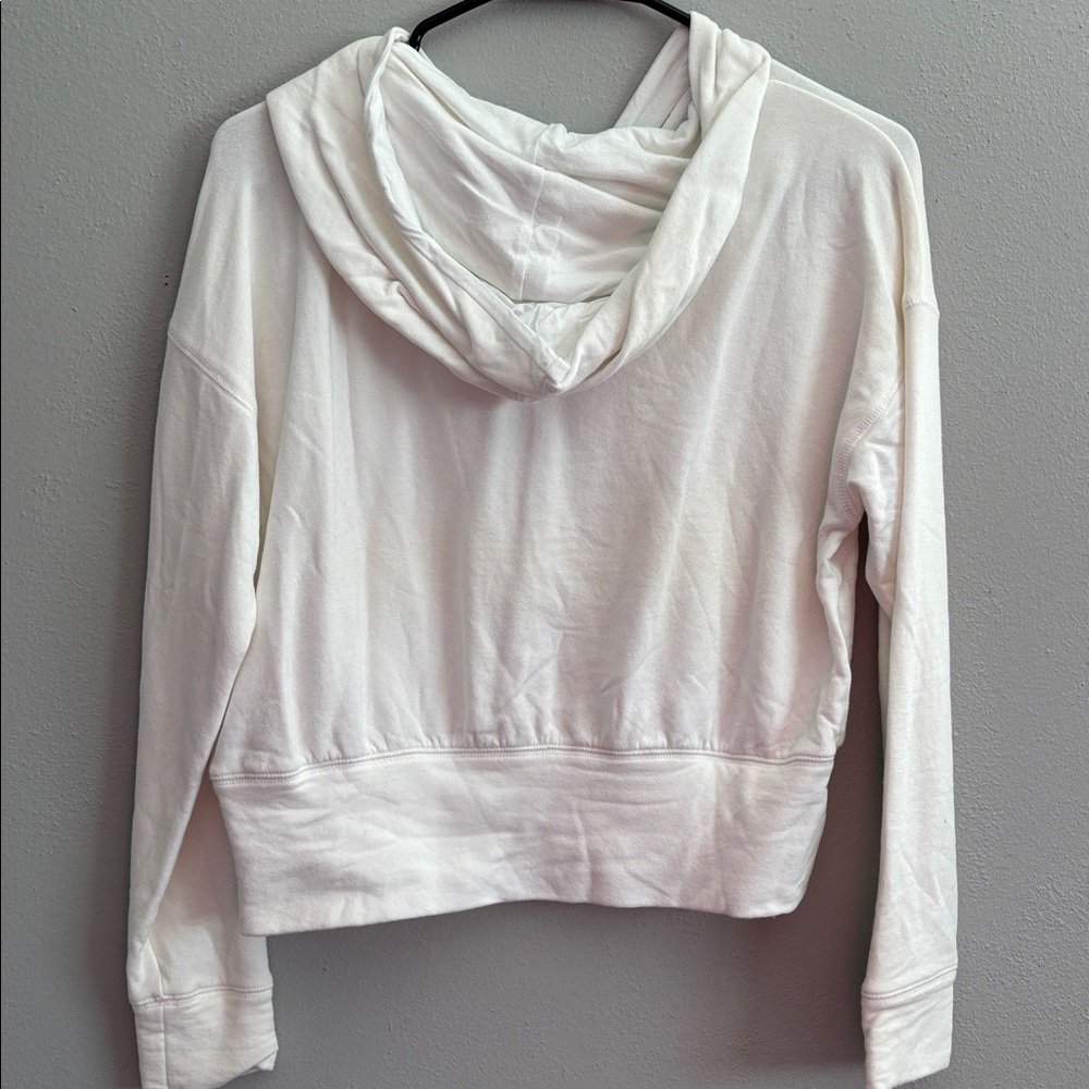Elegant white Women's Hoodie - Picture 10 of 11